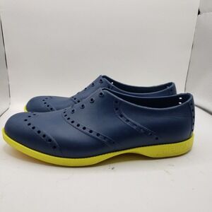 Womens Size 7 - BIION Spikeless Golf Shoes Blue yellow Slip On Mens 5